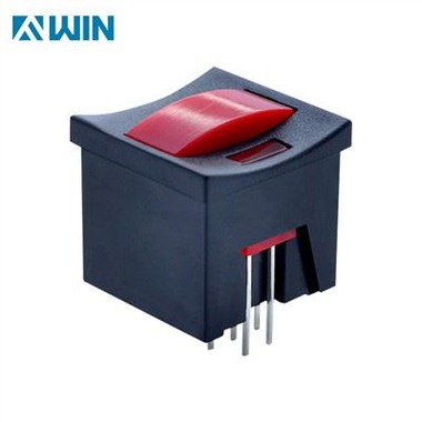 Suis Butang Tekan Selak Bercahaya 14*14MM