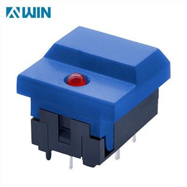 Suis Butang Tekan Tact yang diterangi seketika