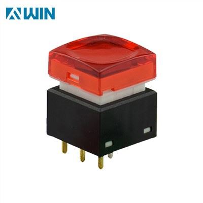 Butang Tekan Bercahaya Pemasangan PCB 15*15