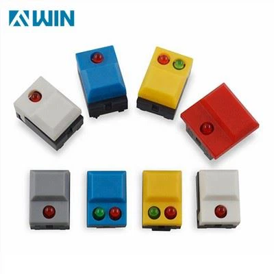 Butang Tekan Taktil Bercahaya Audio Elektronik