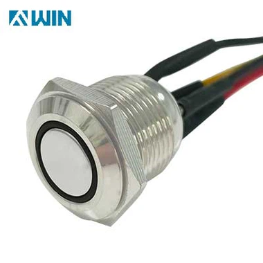 Suis Butang Tolak Logam 16MM
